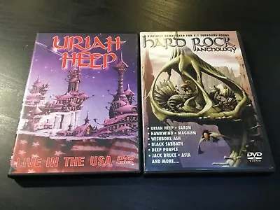 Uriah Heep Concert DVD Lot Of 2 Different DVD's LIKE NEW • $9.99