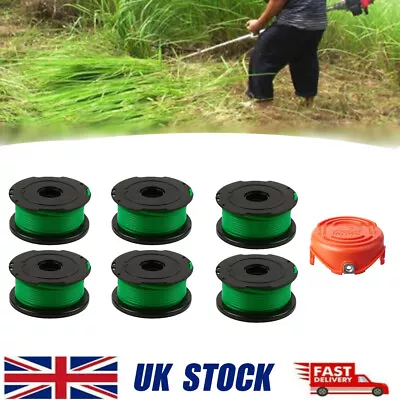 £4.99 • Buy Trimmer Spool Line / Cap Cover For Black & Decker GL7033 GL8033 GL9035 Strimmer