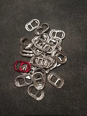 Collection Of 30 Can Ring Pulls Perfect For Double Hanging Clothes See Pics • £1.40