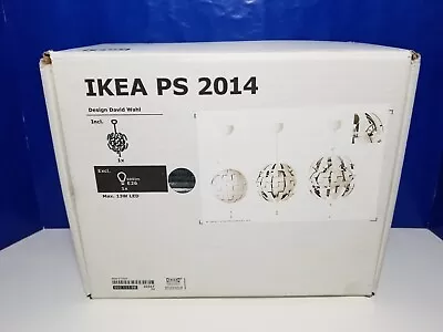 IKEA PS 2014 Death Star Light Hanging Pendant White/Silver Lamp NEW Star Wars  • $55