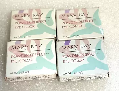 Lot Of Four (4) Mary Kay Powder Perfect Eye Color Classic Navy 3515 Square Pan • $24.95
