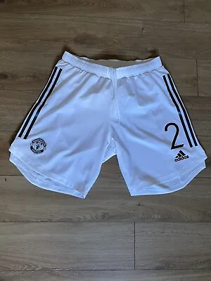 Adidas Manchester United 2020-2021 Victor Lindelof - 2 Match Worn/Issued Shorts • £42