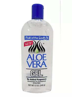 Fruit Of The Earth Aloe Vera Moisturizing Gel Unscented 12 Oz. • $5.50