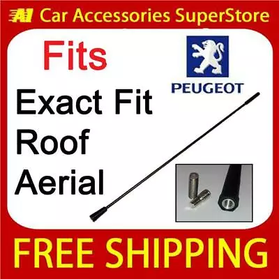 Peugeot Partner Replacement Front Roof Car Radio Aerial Arial Whip Mast Antenna • £7.99