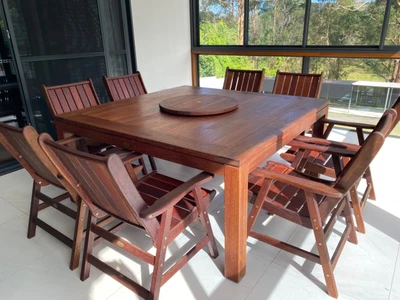 Kwila Timber Outdoor Setting • $1700