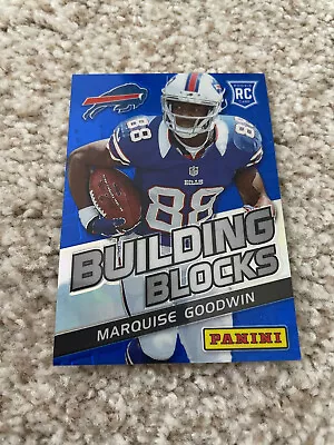 Marquise Goodwin Rookie Blue Panini Prizm 2013 Buffalo Bills Rc Football Card • $6.99