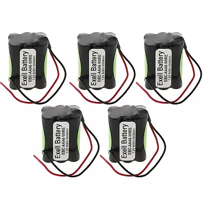 5pc Exell 7.2V 800mAh NIMH W/Wire Leads For 1:18 RC Car HPI RS4 Micro Cars • $64.95