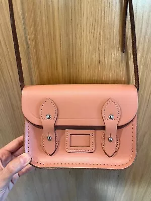 Cambridge Satchel Company “TheTiny” In Blush Pink Small • £18