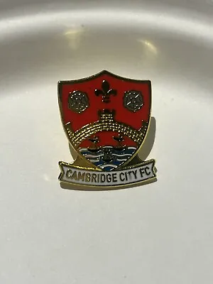 Cambridge City FC Enamel Badge New In 2023 • £4