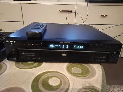 Sony 5 Disc Cd Dvd Player DVP-NC600 With Remote • $110