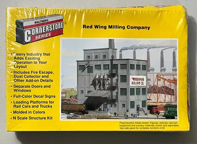 Walthers Cornerstone N Scale Redwing Milling Co. 933-3212 NIP • $34.99