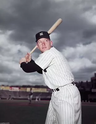 Mickey Mantle Baseball 8x10 Picture Celebrity Print • $3.99