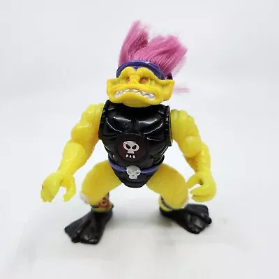 Vtg 1992 Ace Novelty Stone Protectors ZINK Action Figure Pink Hair Yellow Troll • $8.54