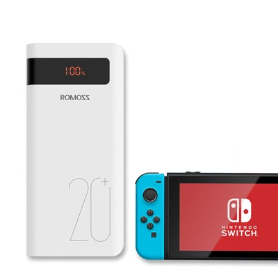 $36.99 • Buy ROMOSS 20000mAh Power Bank 2 USB Portable Battery Charger For IPhone Samsung