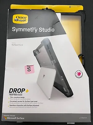 OtterBox Symmetry Studio Series Case For Microsoft Surface Pro 8 - Black Crystal • $34.99