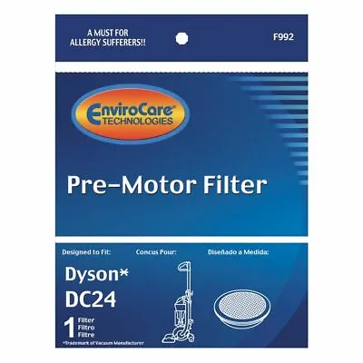 HEPA Allergy Filter For Dyson DC24 Upright Vacuums. Replaces 919777-02 • $14.43