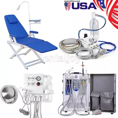 Mobile Dental Delivery Unit Air Compressor 4 Holes/Portable Dental Turbine Unit • $137.99