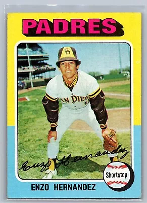 1975 Topps #84 Enzo Hernandez NM • $1.99