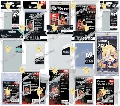 Ultra Pro | Bcw | Ccg Tcg Deck Sleeves | Supplies | Pokemon Dbs Mtg Yugioh Wotc • £9.95