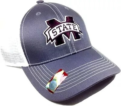 Mississippi State Bulldogs Mesh Trucker Hat Mvp Authentic Ncaa Football Team New • $21.99