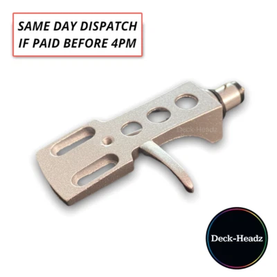 £6.50 • Buy Silver Headshell With Wires For Technics 1200 1210 & All DJ Decks ** FREE P&P **