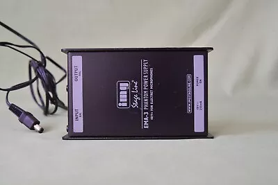 Monacor Img Stage Line EMA-3 48-V Phantom Power Audio Microphones • £36