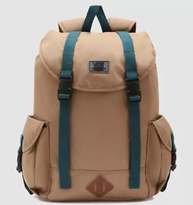 VANS Basecamp Backpack - Taupe/Green • £37.99