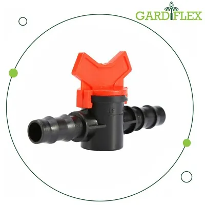 Gardiflex 13mm Irrigation Valves Tap Off Adaptor Ball Garden Fitting Connector • £3.25