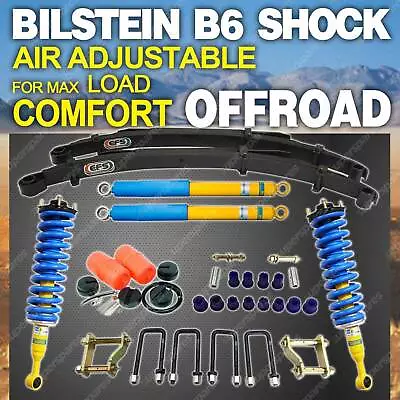 Bilstein Shock Pre Assembled Strut Air Bag 50mm Lift Kit For Toyota Hilux KUN26 • $2737.95