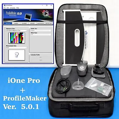 X-rite GretagMacBeth I1 IOne Pro Rev D  Spectrophotometer W/ ProfileMaker 5.0.1 • $661.13