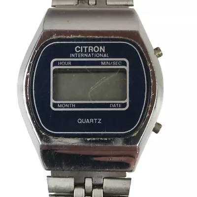 Vintage Citron International Quartz Digital Wrist Watch Made In Hong Kong • $45