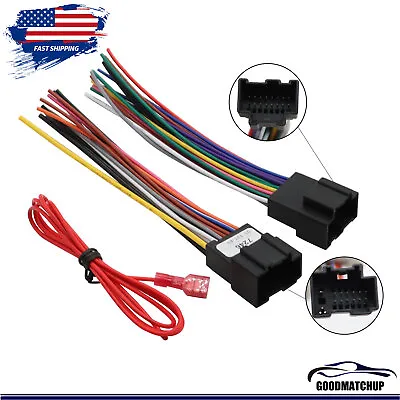Aftermarket Car Stereo Radio Wiring Harness Adapter For Cadillac Chevy 2007-2014 • $9.69