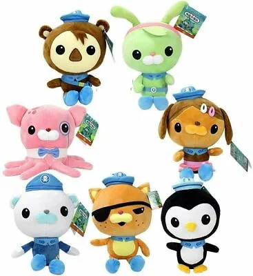 The Octonauts Octo Crew Pack Barnacles Peso Cute Stuffed Plush Doll Toy • £16.78