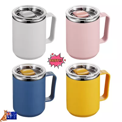 $15.60 • Buy Coffee Mug Stainless Steel Double Wall Insulated Tumble Travel Mug Cup Leakproof
