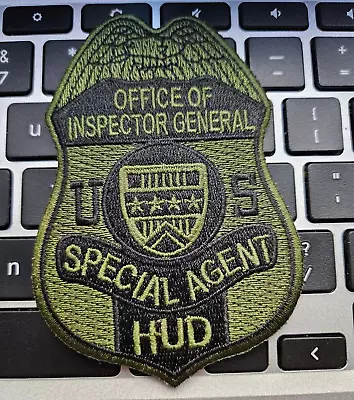 US United States HUD Police Patch Subdued Special Agent Fed DC MD VA FBI USSS • $8