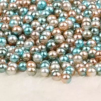 4mm 6mm 8mm 10mm Round No Hole Resin Pearl Loose Spacer Beads DIY Craft Findings • $2.75