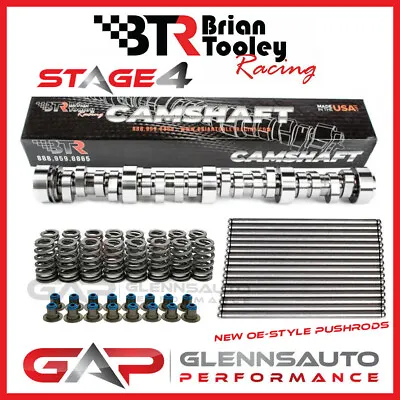 Brian Tooley Racing (BTR) Stage 4 LS Truck Cam Kit & OE Pushrods - 4.8/5.3/6.0 • $449.46