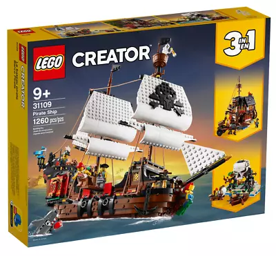 LEGO Creator 31109 Pirate Ship BNIB New Sealed • $159.95