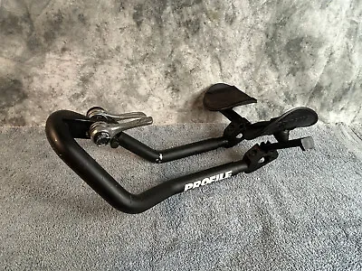 PROFILE Clamp On Aero Bars Road Tri TT Triathlon W Sachs Shifters • $24.99