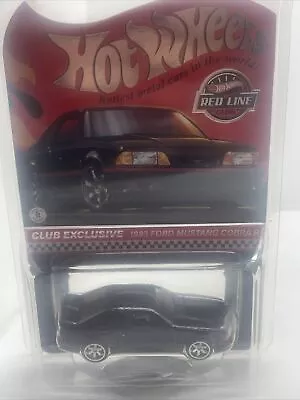 Hot Wheels 2023 RLC Exclusive ’93 Ford Mustang Cobra R With Pin And Patch • $25