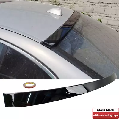 For 2011-2016 BMW 5 Series F10 M5 530I 528I Gloss Black Rear Window Roof Spoiler • $57.96