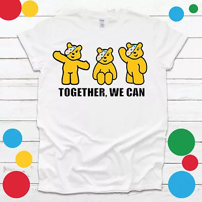 £8.99 • Buy Spotty Day 2022 Pudsey Bear Kids T Shirt Children In Need Boys Girls Funny Tee