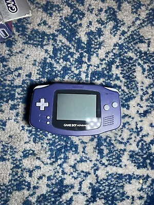 Nintendo Game Boy Advance Purple Handheld System Boxed • £75