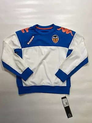 Valencia CF Kids Official Kappa Sweatshirt Size 14 Years • £9.99