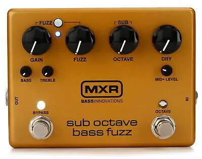 MXR M287 Sub Octave Bass Fuzz Pedal • $199.99