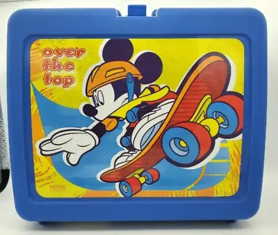 Vintage Mickey Mouse Lunch Box And Thermos  Over The Top  • $18.77