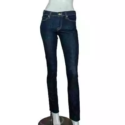VINCE Women's Skinny Raw Denim Jeans Indigo Dye Size 26 NWT $185 • $35.99