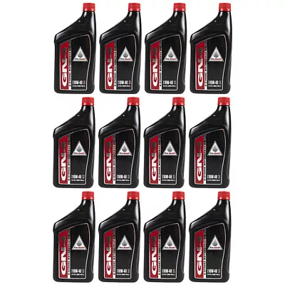 Honda 08C35-A141M01 12pk  GN4 10W40 4-Stroke Motorcycle Oil 1 Quart 12-PACK • $97.95