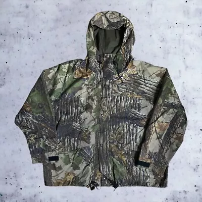 CABELA’S Men’s Brown Camouflage Outdoor Hunting Camo Jacket Size XXL • $20