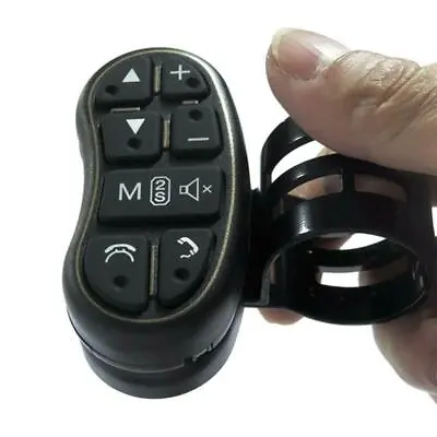 Steering Wheel Hands Free Wireless Bluetooth Car Speaker Phone Kit For Mobile • $40.99